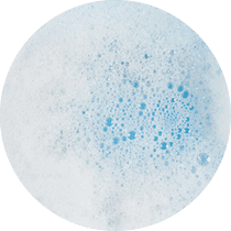 Mopping, blue wet microfiber mop with detergent  Cleaning disinfection kit on a white floor isolated  Housekeeping concept