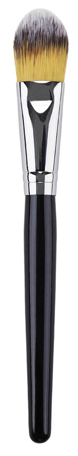 Makeup brush set  Isolated  White background 